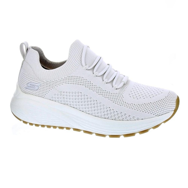 Zapatillas Skechers zapatos Mujer modelo Bobs Sparrow Blanco Elástico