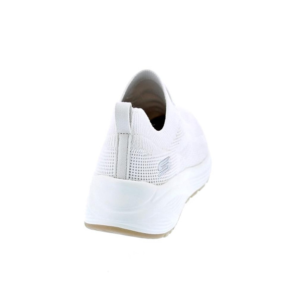 Zapatillas Skechers zapatos Mujer modelo Bobs Sparrow Blanco Elástico