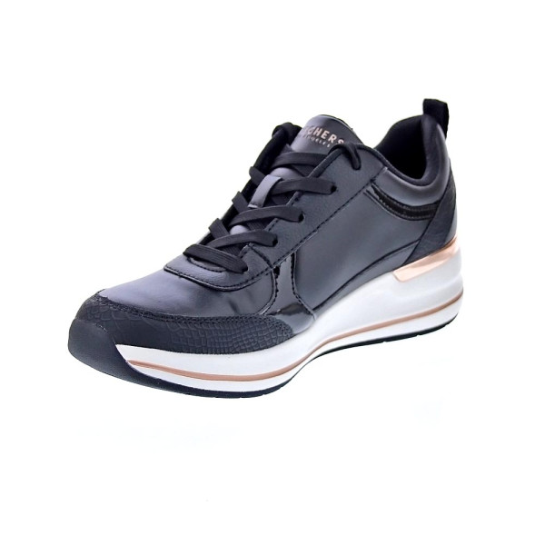 Zapatillas Skechers zapatos Mujer modelo Billion 2 Blk Negro Cordón