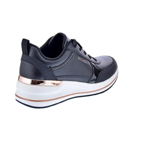 Zapatillas Skechers zapatos Mujer modelo Billion 2 Blk Negro Cordón