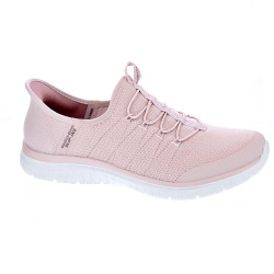Zapatillas Skechers zapatos Mujer modelo Slip-ins Virtue Glow Rosa Elástico 2