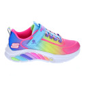 Zapatillas Skechers zapatos Niña modelo Rainbow Multicolor Velcro