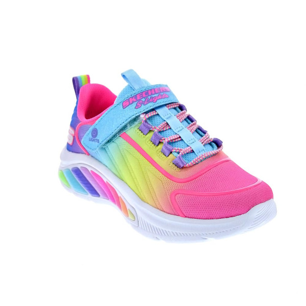 Zapatillas Skechers zapatos Niña modelo Rainbow Multicolor Velcro