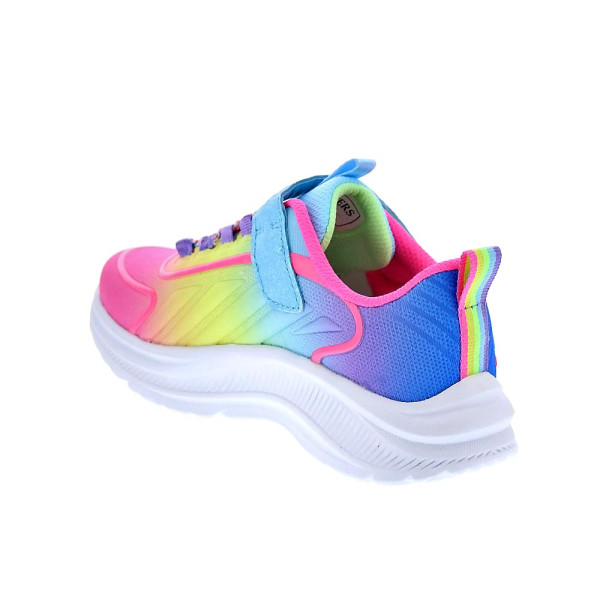 Zapatillas Skechers zapatos Niña modelo Rainbow Multicolor Velcro