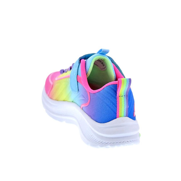 Zapatillas Skechers zapatos Niña modelo Rainbow Multicolor Velcro