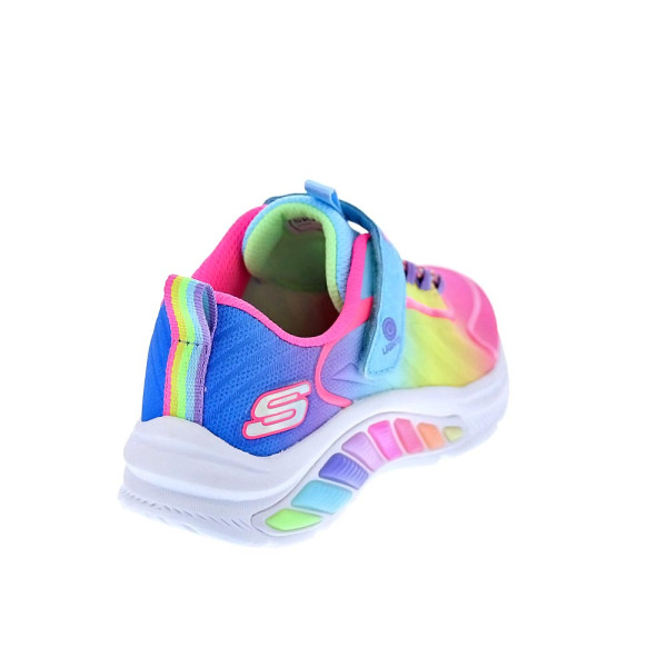 Zapatillas Skechers zapatos Niña modelo Rainbow Multicolor Velcro