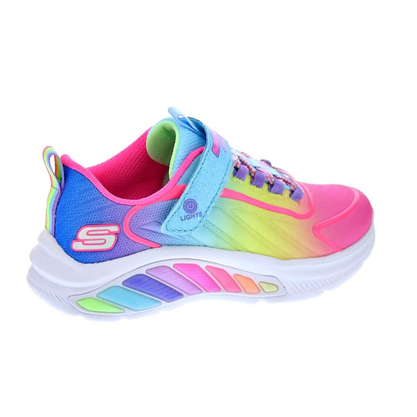 Zapatillas Skechers zapatos Niña modelo Rainbow Multicolor Velcro