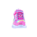 Zapatillas Skechers zapatos Niña modelo Flutter Heart Rosa Velcro
