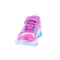 Zapatillas Skechers zapatos Niña modelo Flutter Heart Rosa Velcro