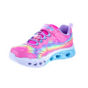 Zapatillas Skechers zapatos Niña modelo Flutter Heart Rosa Velcro