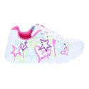 Zapatillas Skechers zapatos Niña modelo Uno Lite Blanco 