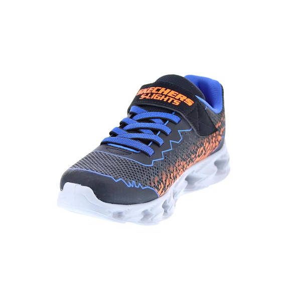 Zapatillas Skechers zapatos Niño modelo Vortex 2.0 Azul Velcro