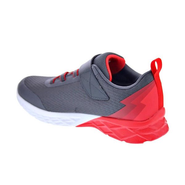 Zapatillas Skechers zapatos Niño modelo Microspec Max II Gris Velcro