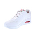 Zapatillas Skechers zapatos Mujer modelo Uno Spread Blanco Cordón