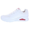 Zapatillas Skechers zapatos Mujer modelo Uno Spread Blanco Cordón