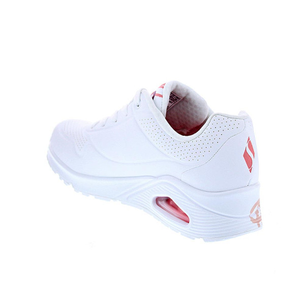 Zapatillas Skechers zapatos Mujer modelo Uno Spread Blanco Cordón