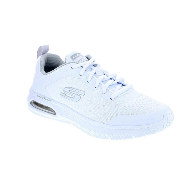 Zapatillas Skechers zapatos Hombre modelo Dyna Air Blanco Cordón
