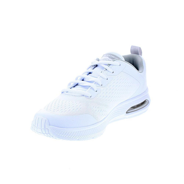 Zapatillas Skechers zapatos Hombre modelo Dyna Air Blanco Cordón