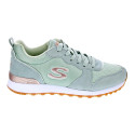 Zapatillas Skechers zapatos Mujer modelo Og 85 Verde Cordón