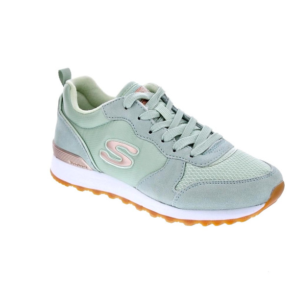 Zapatillas Skechers zapatos Mujer modelo Og 85 Verde Cordón