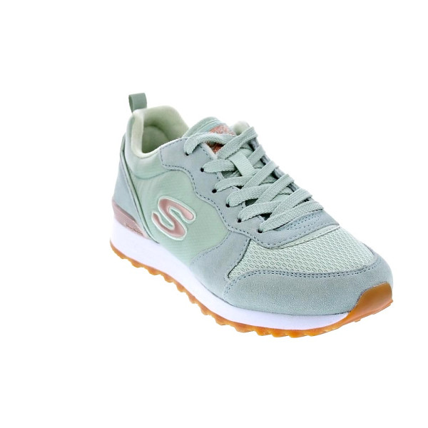 Zapatillas Skechers zapatos Mujer modelo Og 85 Verde Cordón