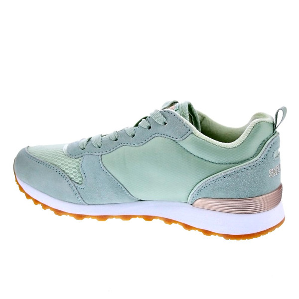 Zapatillas Skechers zapatos Mujer modelo Og 85 Verde Cordón