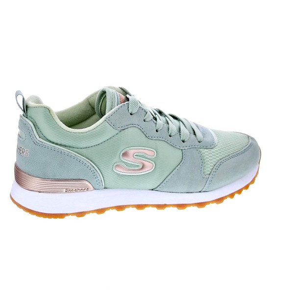Zapatillas Skechers zapatos Mujer modelo Og 85 Verde Cordón