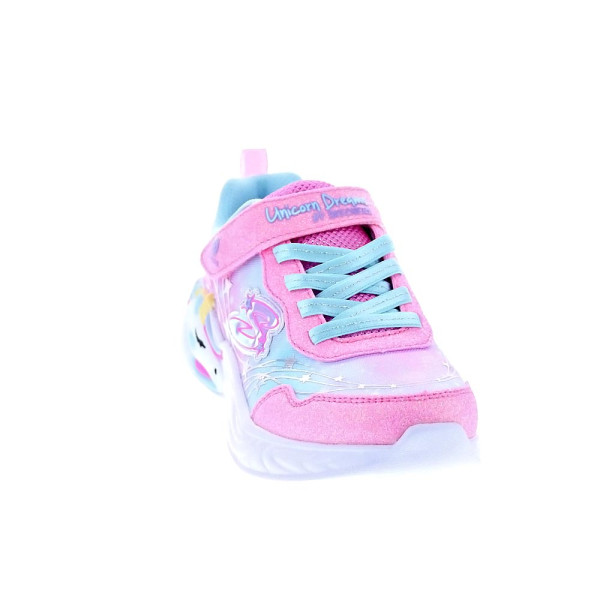 Zapatillas Skechers zapatos Niña modelo Unicorn Drems Rosa Velcro