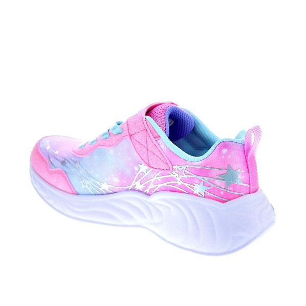 Zapatillas Skechers zapatos Niña modelo Unicorn Drems Rosa Velcro