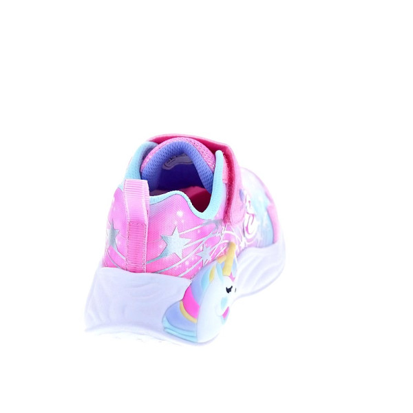 Zapatillas Skechers zapatos Niña modelo Unicorn Drems Rosa Velcro