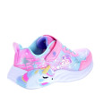 Zapatillas Skechers zapatos Niña modelo Unicorn Drems Rosa Velcro