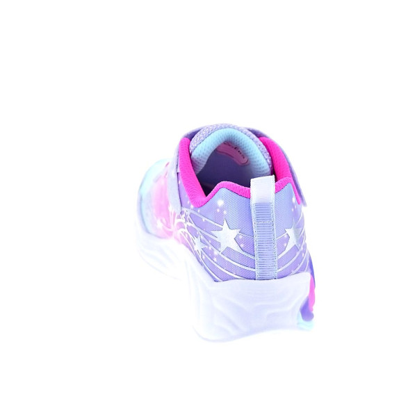 Zapatillas Skechers zapatos Niña modelo Unicorn Dreams Violeta Velcro
