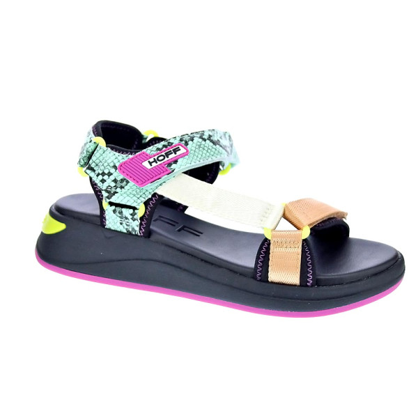 Sandalias Hoff zapatos Mujer modelo TENOS Negro Velcro