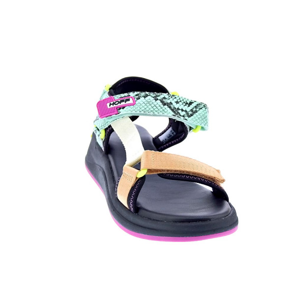 Sandalias Hoff zapatos Mujer modelo TENOS Negro Velcro