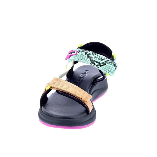 Sandalias Hoff zapatos Mujer modelo TENOS Negro Velcro