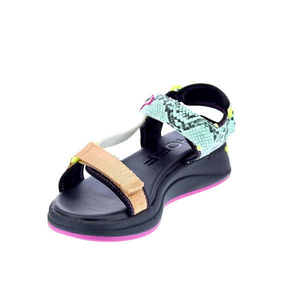 Sandalias Hoff zapatos Mujer modelo TENOS Negro Velcro