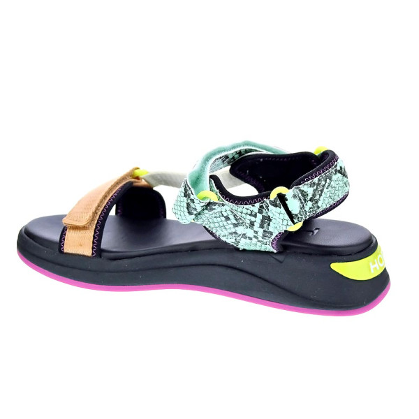 Sandalias Hoff zapatos Mujer modelo TENOS Negro Velcro