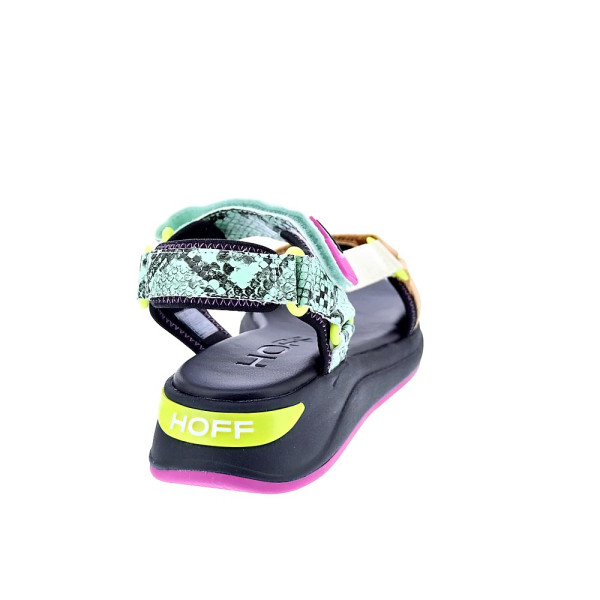 Sandalias Hoff zapatos Mujer modelo TENOS Negro Velcro