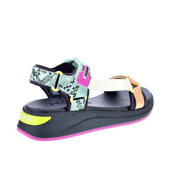 Sandalias Hoff zapatos Mujer modelo TENOS Negro Velcro