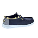 Mocasines Hey Dude zapatos Hombre modelo Wally Letterman Negro Cordón