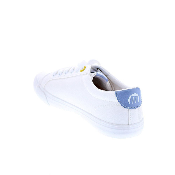 Zapatillas Mtng zapatos Mujer modelo Murri Blanco Cordón