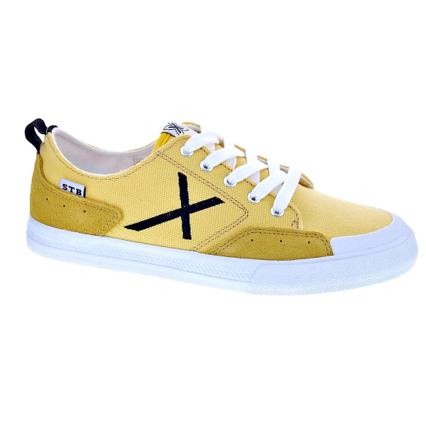 Zapatillas Munich zapatos Hombre modelo Swing 08 Amarillo Cordón