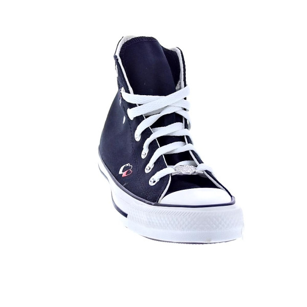 Zapatillas botas Converse zapatos Mujer modelo Chuck Taylor Negro Cordón