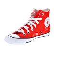 Zapatillas botas Converse zapatos Mujer modelo Chuck Taylor Rojo Cordón
