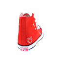 Zapatillas botas Converse zapatos Mujer modelo Chuck Taylor Rojo Cordón
