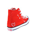 Zapatillas botas Converse zapatos Mujer modelo Chuck Taylor Rojo Cordón