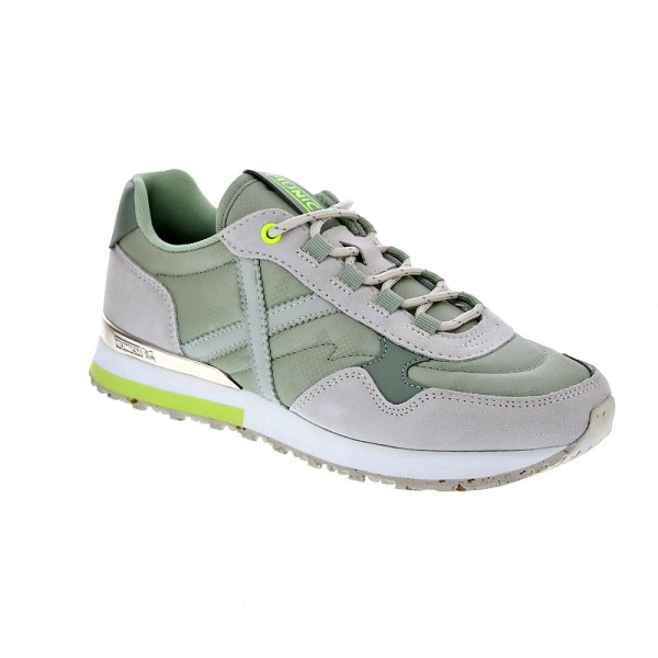 Zapatillas Munich zapatos Mujer modelo Sunset 49 Gris Cordón