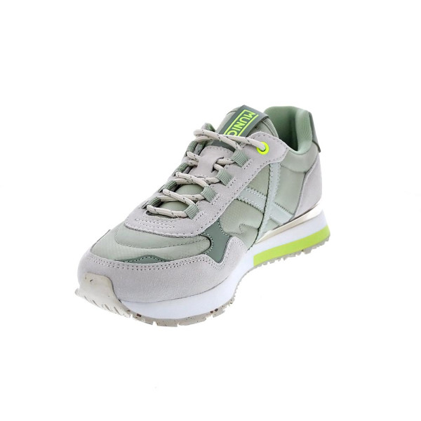 Zapatillas Munich zapatos Mujer modelo Sunset 49 Gris Cordón