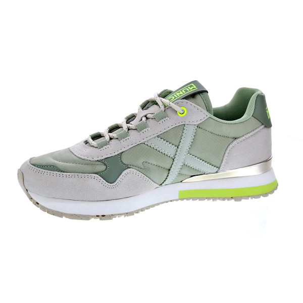 Zapatillas Munich zapatos Mujer modelo Sunset 49 Gris Cordón