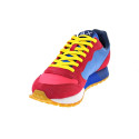 Zapatillas Sun68 AX zapatos Hombre modelo Jaki Bicolor Rojo Cordón